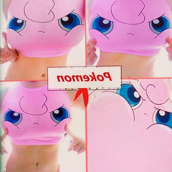 Jigglypuff Crop Top - Picture 3 of 6